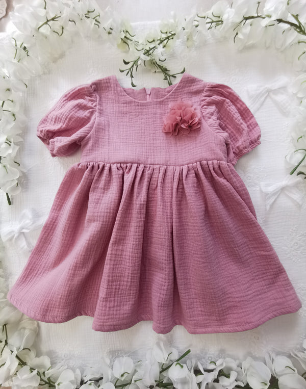 Rochie de muselina de bumbac, Blossom