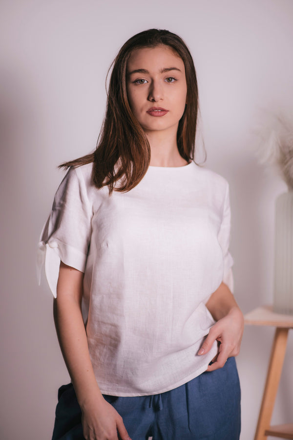 Tricou din in prespalat, Darby