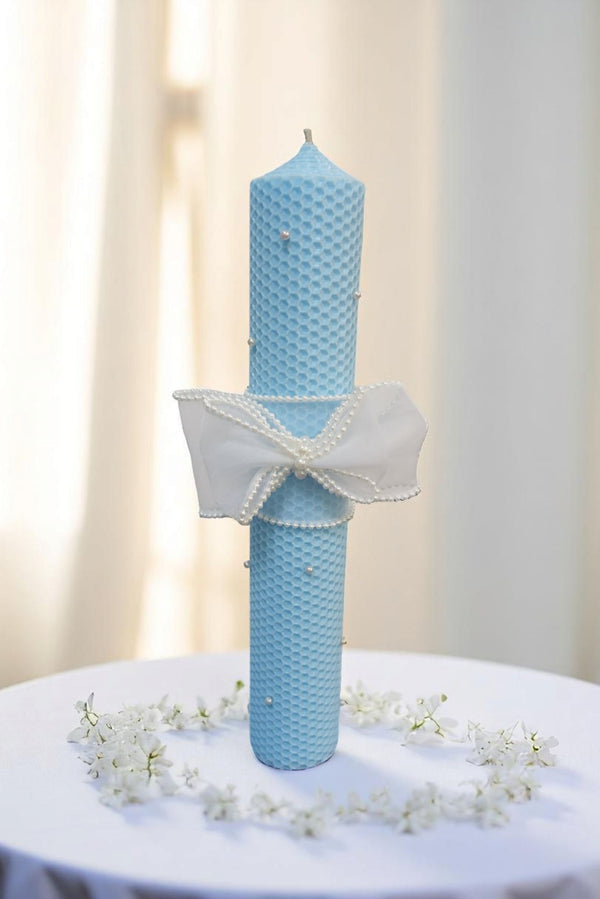Lumanare pentru botez, Elegant Pearls