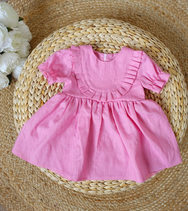 Rochie din in prespalat, Brianna