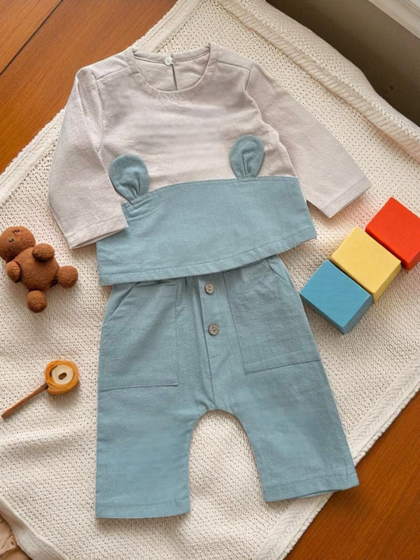 Costumas din bumbac prespalat, Ursulet