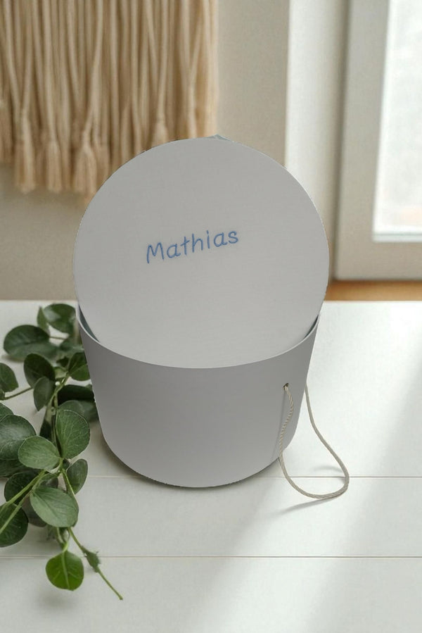 Cutie trusou pentru botez, personalizata, Simplicity