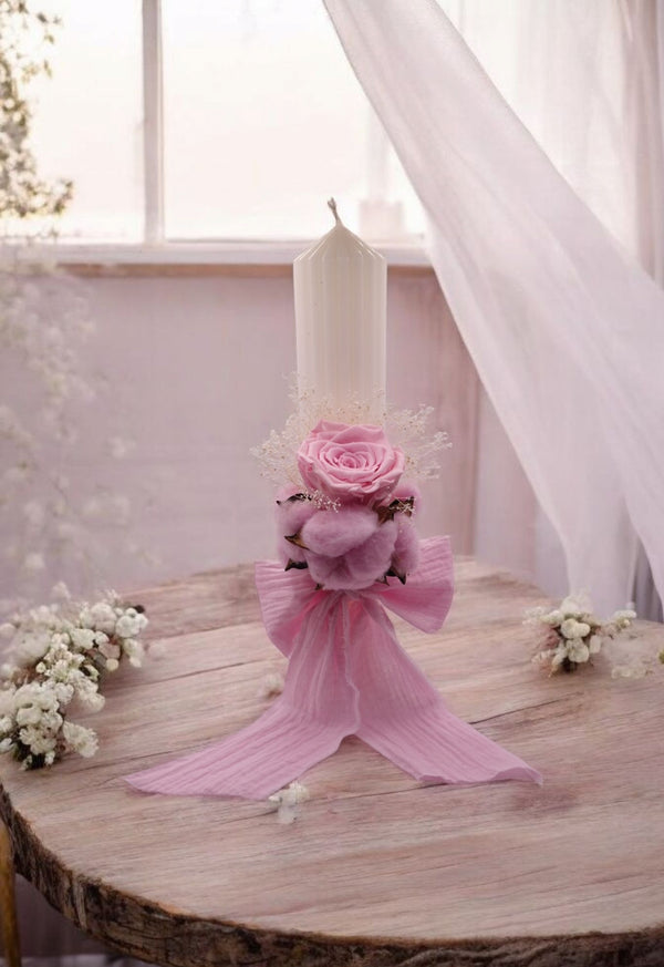 Lumanare pentru botez, Pink