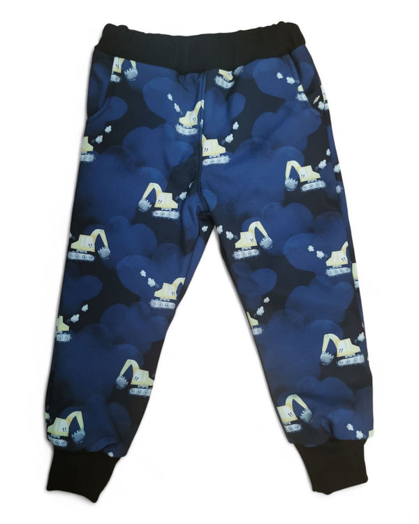 Pantaloni din Softshell, 3-4 ani, Vehicule