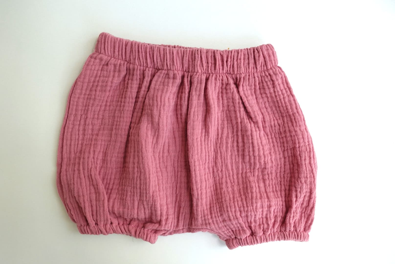 Pantaloni scurti bufanti - Stone/Pink
