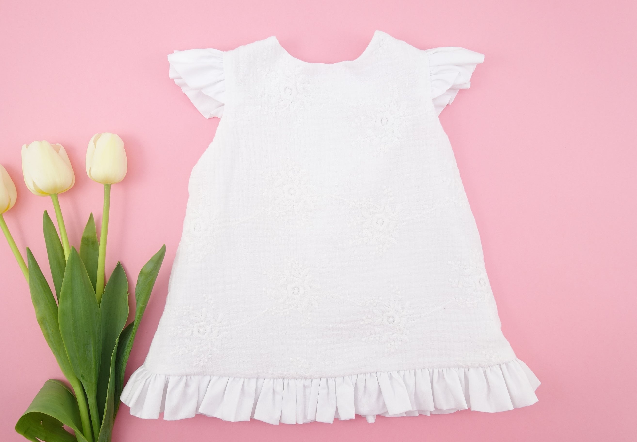 Rochie din muselina brodata, Jasmine