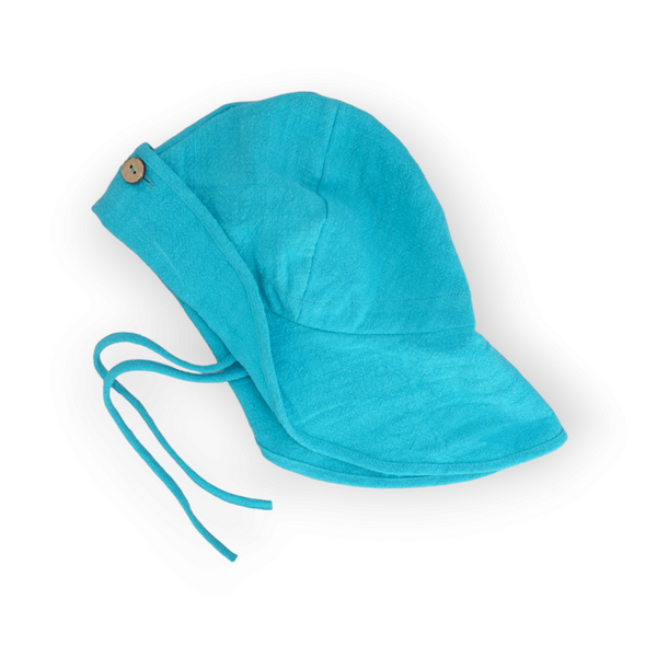 Palarie din in prespalat, Turquoise